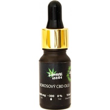 MCT Happy seeds kokosový CBD olej 30% CBD 10 ml