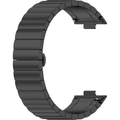 Drakero Kovový řemínek černý pro Huawei Watch Fit 3, 4 a 4 Pro 10507