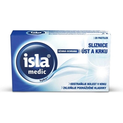 Isla Medic Acute pastilky proti silnej bolesti v krku 20 ks