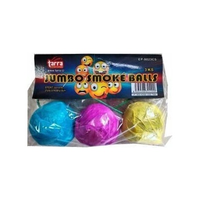 Dýmovnice JUMBO SMOKE BALLS 3 ks 8 12 3 EP-8023CS