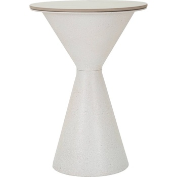 Mauro Ferretti Кръгла странична масичка с керамичен плот ø 44 cm Fush - Mauro Ferretti (1428540000)