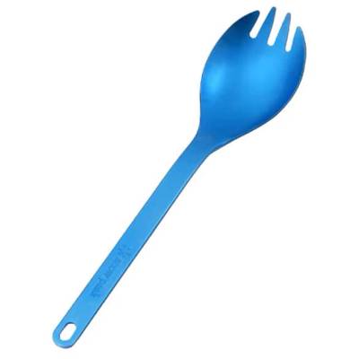 Лъжица Snow peak Titanium Spork Spoon - Blue - размер One Size (532-0073-bl)