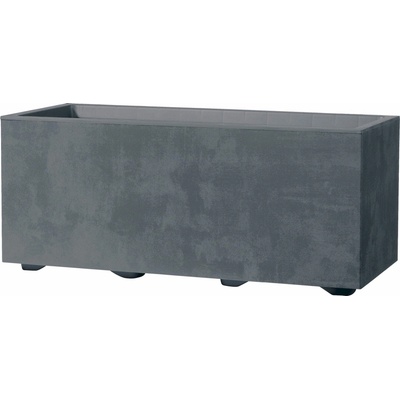 Deroma Kvetináč Millenium 59 cm so zásobníkom na vodu Sandstone - ash grey