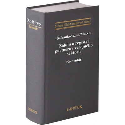 Zákon o registri partnerov verejného sektora. Komentár - SO_EKZ77