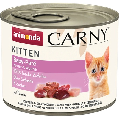 Animonda Carny Kitten baby paštéta 24 x 200 g