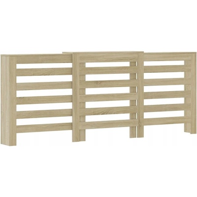 Kryt na radiátor MDF deska 3 x 3 cm hnědý