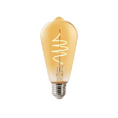Nordlux LED žárovka Smart Deco Gold Edison 4,7W E27 2200K (jantarová) Dekorativní žárovky sklo 2170112747