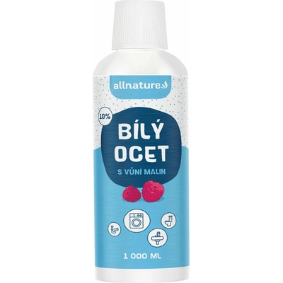ALLNATURE Biely ocot 10% s vôňou malín 1000 ml