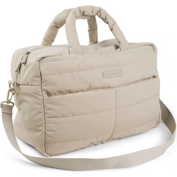 Done by deer Чанта за бебешка количка Done by Deer с маса за повиване пясъчен цвят (7033609)