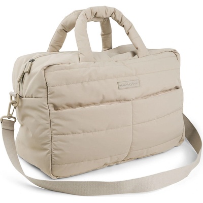 Done by deer Чанта за бебешка количка Done by Deer с маса за повиване пясъчен цвят (7033609)