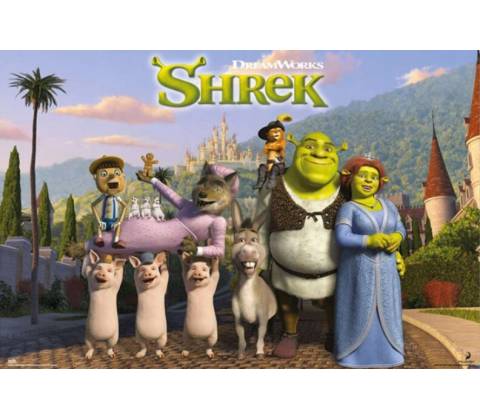 Plakát Shrek