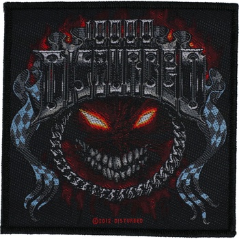 Image 1 of RAZAMATAZ кръпка disturbed - ХРОМ УСМИВКА - razamataz - sp2606