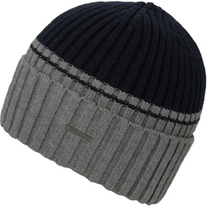 Chillouts Мъжка зимна шапка (beanie) Chillouts Malik Hat Beanie - Navy / Grey - размер One Size (904-5047-0311)