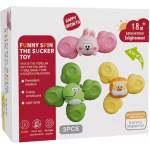 Man Yuk Toys Въртяща се образователна игра с животни - комплект от 3 броя (368-67)