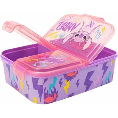 Stor Multibox na desiatu Lilo & Stitch Angel s 3 priehradkami