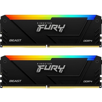Image 1 of Kingston FURY Beast RGB 32GB (2x16GB) DDR4 3600MHz KF436C18BB2AK2/32