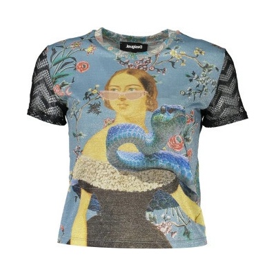 Desigual dámské tričko modré