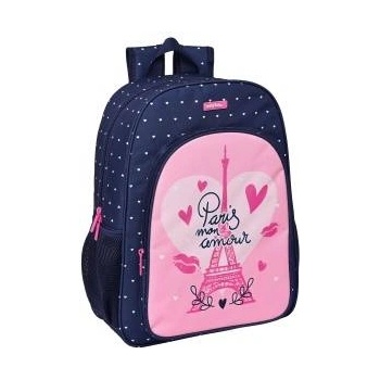 SAFTA Училищна чанта Safta Paris Розов Морско син 33 x 42 x 14 cm