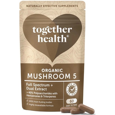 Together Health BIO Komplex 5 funkčních hub 60 kapslí