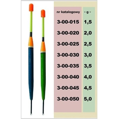 TIM Plavák Na Nočný Rybolov 3,5g 3ks