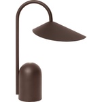 ferm LIVING Безжична лампа Arum шоколадова (1104270856)
