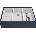 Stackers Ковчеже за бижута Stackers Pebble 3 отделения cлassic морскосиньо (75991)