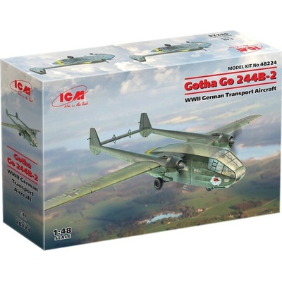 ICM Gotha Go 244B-2 WWII German Transport Aircraft 1:48