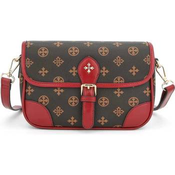 HARAHU Чанта Baellerry RE-36106 - Тъмен кафяв / Червен KP36106 (RE-36106)