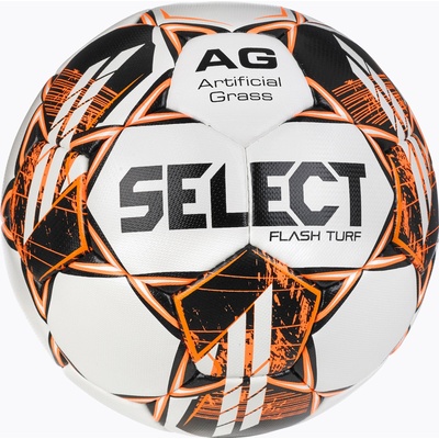 Select Flash Turf football v23 white/orange 110047 размер 4