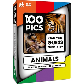 Настолна игра 100 Pics: Animals - Семейна (POP001)