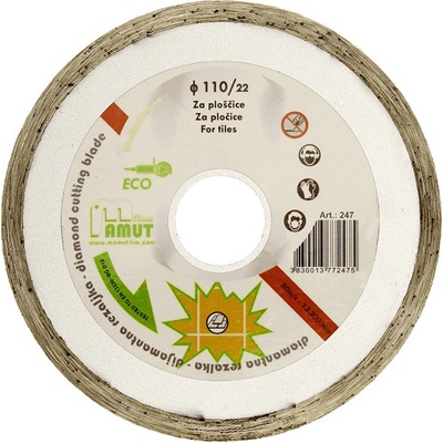 Kotúč diamantový MAMUT ECO CERAM 115x22,23mm (248) keramika, obklad