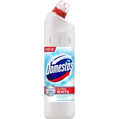 DOMESTOS 24h čistič WC WHITE /SHINE 750 ml