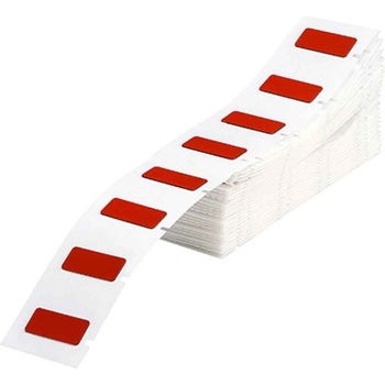 Brady M6-06-7593-RD / 312033, Етикети за подмяна на гравирани табели, 15 mm x 45 mm (312033)