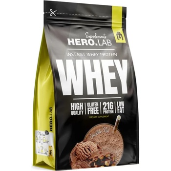 Hero. Lab Instant Whey Protein, шоколад и ядки, 750 g, Hero. Lab