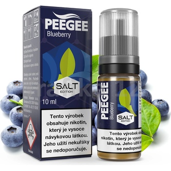 PEEGEE Salt - čučoriedka 10 ml 10 mg