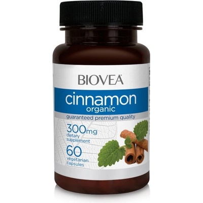 Biovea Cinnamon Organic 300mg - Канела | 60 caps (8448)