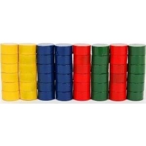 Fandy Magnets 10 mm 48 coloured pcs