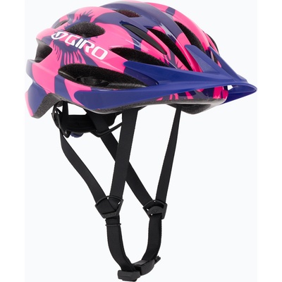 Giro Детска велосипедна каска Giro Raze berry blue flowers