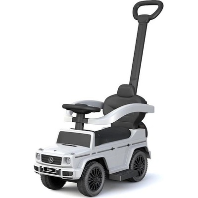 BABY MIX s vodící tyčí Mercedes Benz G-Class bílé