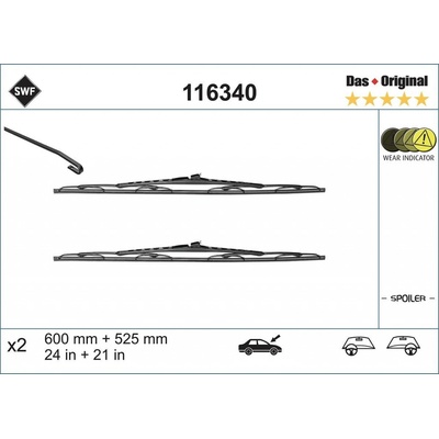 SWF Das Set 600+525 mm 116340