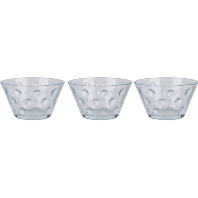 Edco Sklenená miska MIREL 300 ml 3 ks