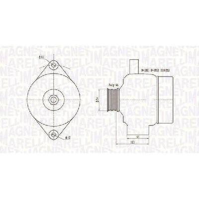 Generátor MAGNETI MARELLI 063731952010