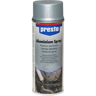 Presto Hliníkový sprej 600°C - strieborný - 400 ml