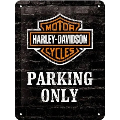 NOSTALGIC ART cedule HARLEY-DAVIDSON black