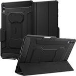 Spigen Samsung Tab S11 Ultra 5G SPIGEN RUGGED ARMOR PRO калъф за активен FLIP, поставка за молив, черен ACS10150 (ACS10150)