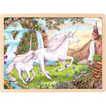 Image 1 of Goki Puzzle Goki Unicorn 48pc (57366)