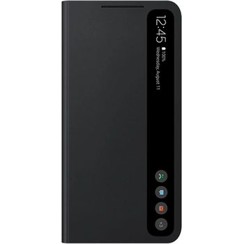 Image 1 of Samsung Оригинален калъф Samsung Clear View Cover за Galaxy S21 FE Тъмно сив, EF-ZG990CBE