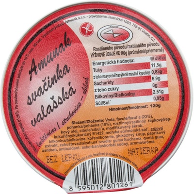 Amunak nátierka Valašská 120 g