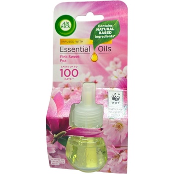 Air Wick електрически ароматизатор, Пълнител, Pink sweet Pea, 19мл