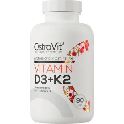 OstroVit Vitamin D3 2000 + K2 100 mcg [90 Таблетки]